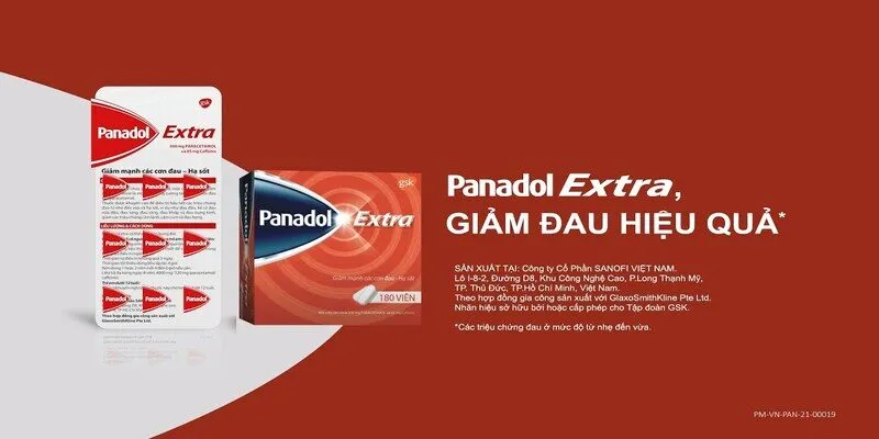 Tác dụng phụ không mong muốn của Panadol Extra