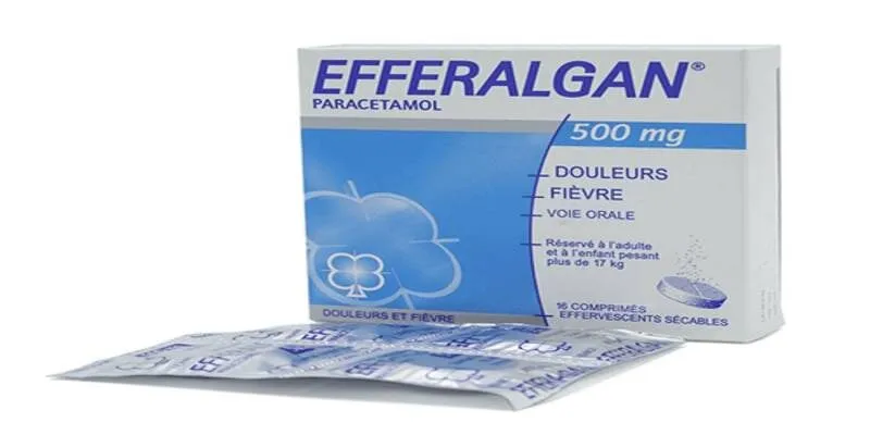 Thành phần của thuốc efferalgan 500mg.