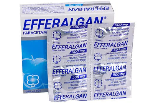Thành phần và công dụng của thuốc efferalgan 500mg